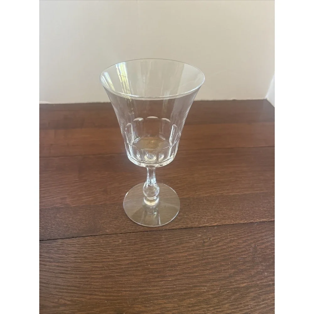Fostoria Georgian Water Goblet Glass 6 3/4